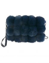 Fluffy Pom Pom Bag - Assorted Colours - Majestico Gifts